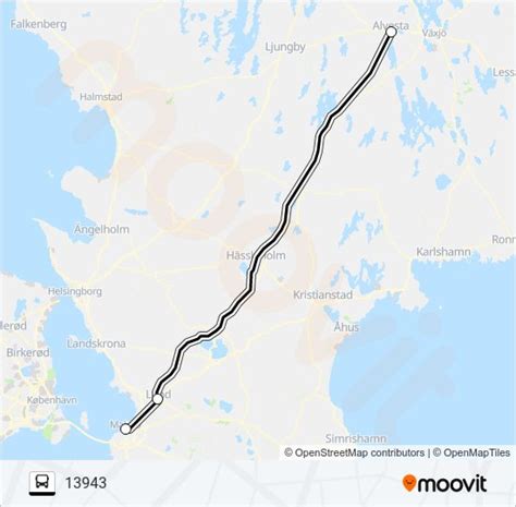 How to get from Alvesta to Malmö by train, night train or car